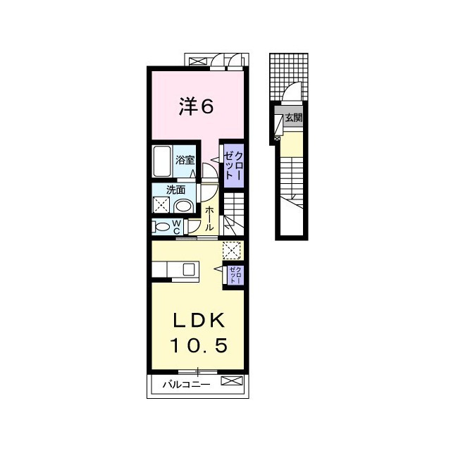 ＭＹ　ＢＡＳＥの間取り