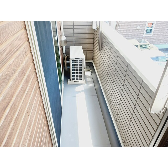 ＭＹ　ＢＡＳＥのバルコニー