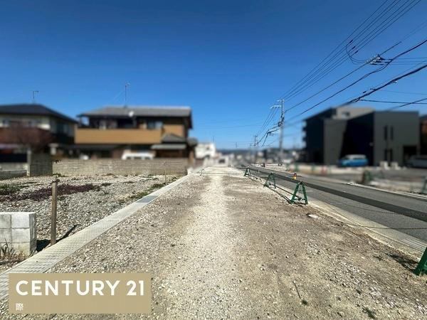 和歌山市黒田　土地の前面道路含む現地写真