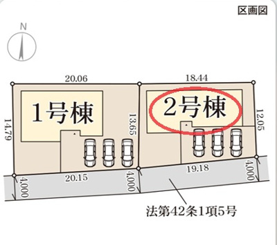 【区画図】 | リーブルガーデン奈良法蓮町２５期 | 区画図