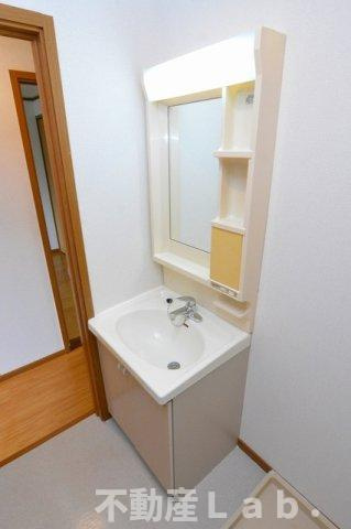 グリーンコートの洗面所