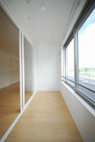 アンソレイユ　Ⅰのバルコニー