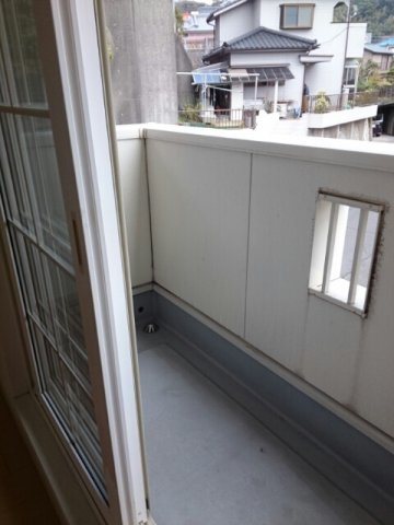 ベルメゾン中山Ｄのバルコニー