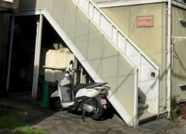 オウク千駄木のエントランス