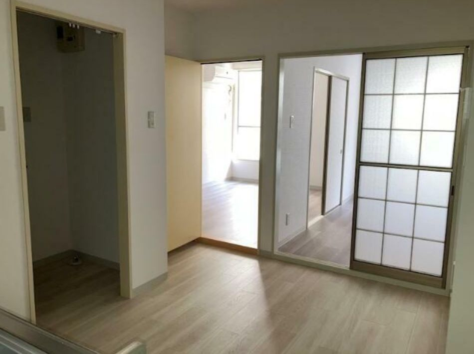 オウク千駄木の居間・リビング