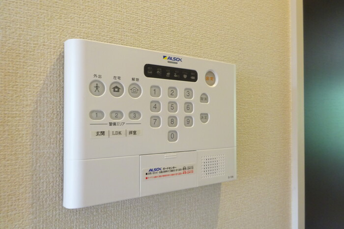 グランドゥール大野原　Ⅰのセキュリティ|ＡＬＳＯＫホームセキュリティー搭載