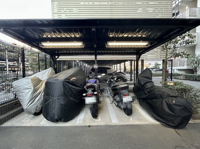 レクセルプラザ東陽町の駐車場|バイク置場