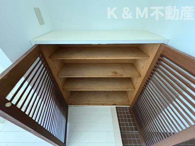 ユニパリス柏駅前の収納|専用の収納スペースです