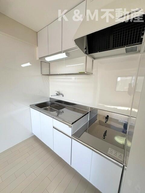 ユニパリス柏駅前のキッチン|お料理しやすいキッチンです