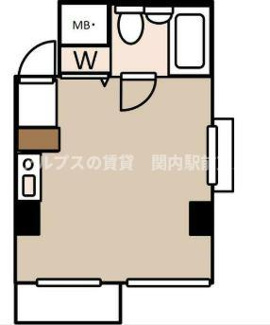 【間取り】 | クリオ蒔田壱番館