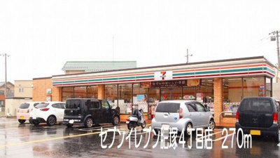 【周辺】 | クリスタルＫＵＭＡＧＡＹＡ－Ｂ | セブンイレブン肥塚4丁目店まで270m