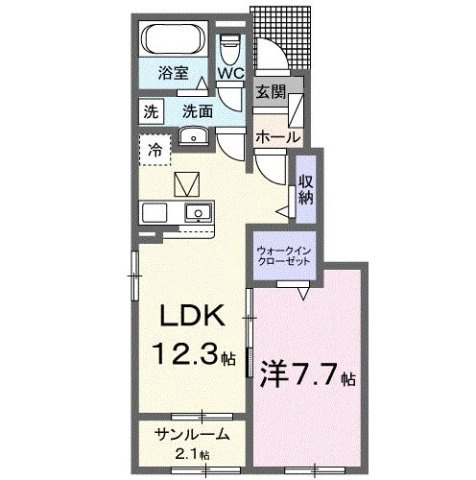 【間取り】 | マウナ　Ⅰ