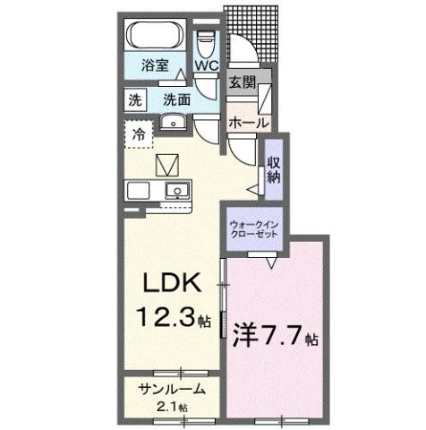 【間取り】 | マウナ　Ⅱ