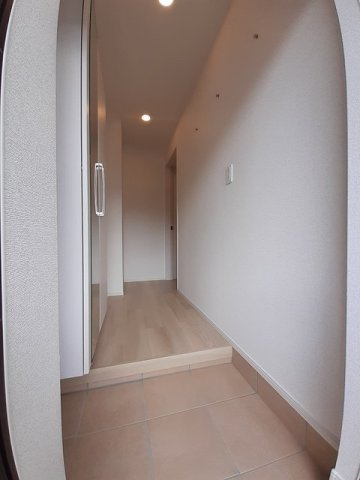 フルール山鹿　Ⅰの玄関|ゆったりとした玄関です