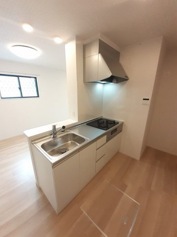 フルール山鹿　Ⅰのキッチン|お料理しやすいキッチンです