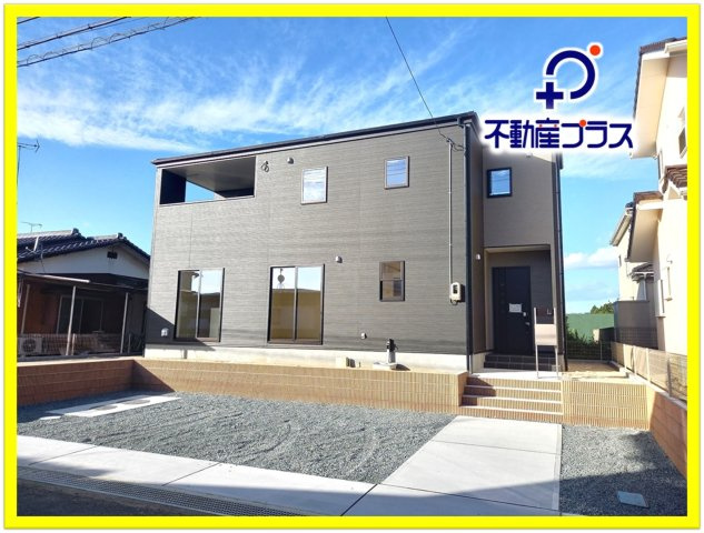 【いわき市平沼ノ内第7／全1棟】　デザイナーズ新築建売　パントリー・WIC付！の外観|同施工◆外観の写真です◆　
お洒落な新築は気分が上がりますね♪　新しい暮らしをお楽しみいただけます！！家に帰宅するのがより一層楽しみになります♪

