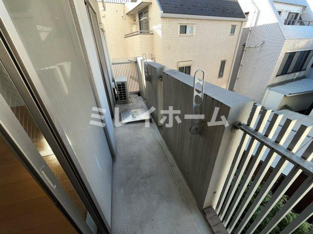 ライブコート大鳥居のバルコニー