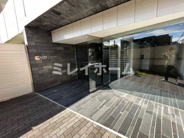 ライブコート大鳥居のエントランス