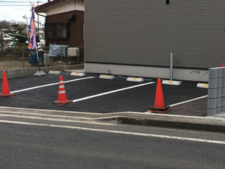 シルフィードの駐車場