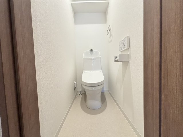 筑紫野市美咲のアパートのトイレ|別号数タイプ