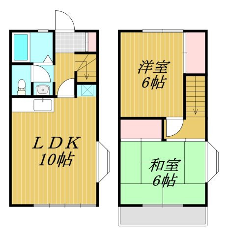サニーガーデンハウスＡの間取り