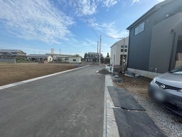 新築戸建・新築建売　大泉町第14寄木戸　西小学校・西中学校の前面道路含む現地写真