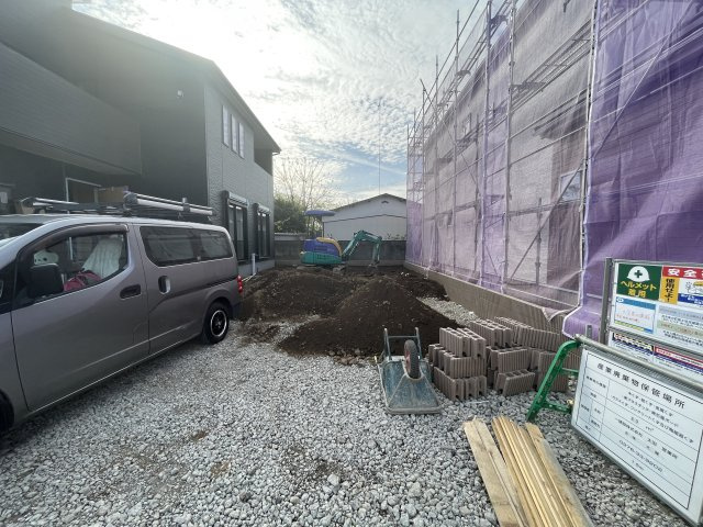 新築戸建・新築建売　大泉町第14寄木戸　西小学校・西中学校の駐車場