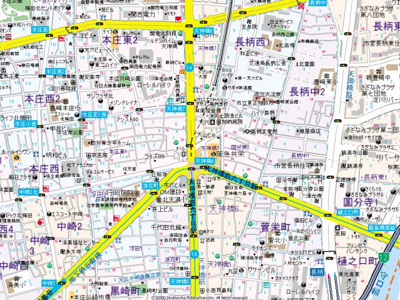 【地図】 | プレサンス天神橋スカイル