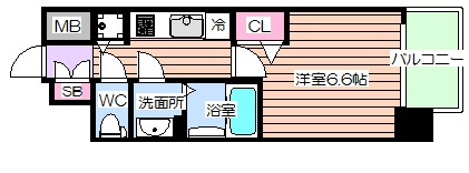 【間取り】 | プレサンス天神橋スカイル
