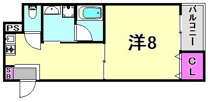 プレサンス神戸メリケンパーク前の間取り