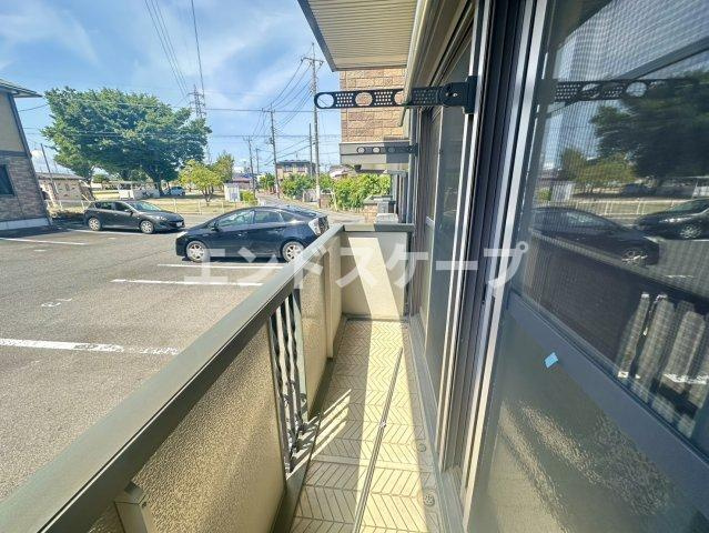 グランリーオ　Ｂのバルコニー|高崎、前橋のお部屋探しはエンドスケープまで！お客様の理想お聞かせ下さい♪