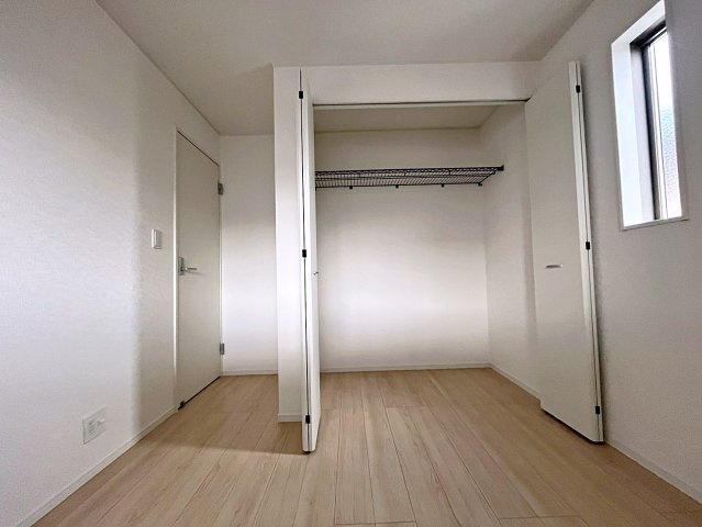 新築戸建・新築建売　二本松市郭内第5　二本松北小・二本松第一中の洋室|全居室クローゼット収納完備！収納が多いとお部屋もスッキリです！