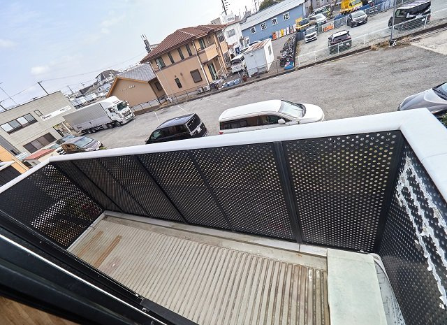 エステート藤木のバルコニー|東面バルコニー