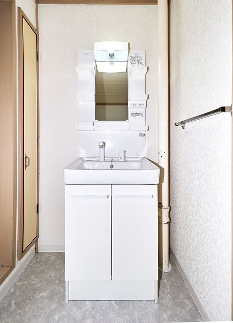 ベルデュウラ池上の独立洗面台|新品洗髪洗面化粧台