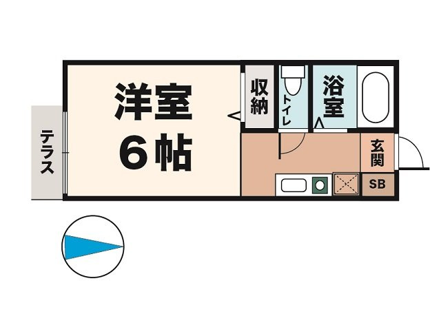 プリシェール中津の間取り