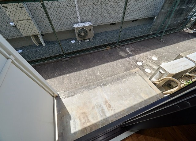 プリシェール中津のバルコニー|南面テラス