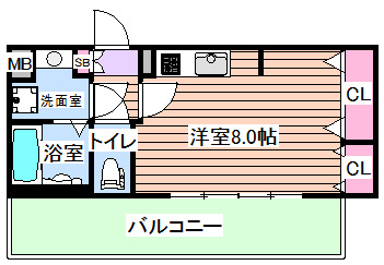 【間取り】 | CASSIA福島駅前