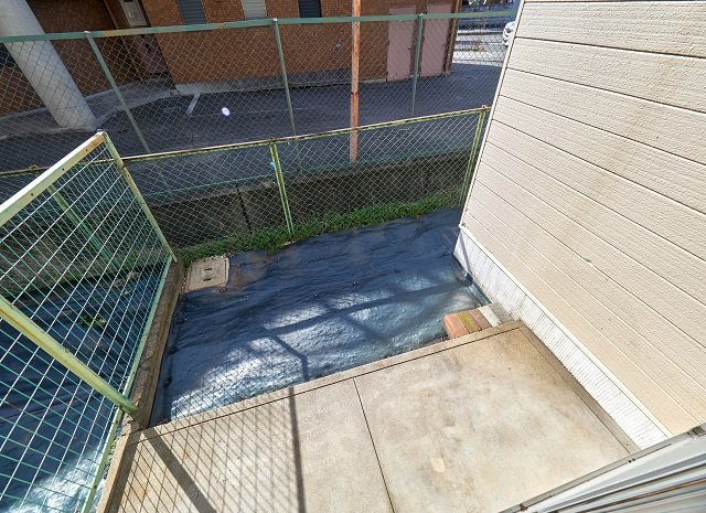 タウンハウス赤羽の庭|南面専用庭