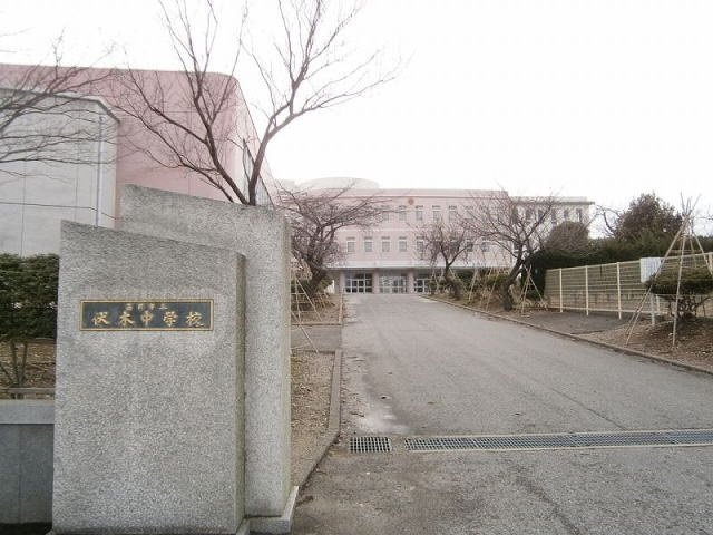 高岡市伏木一宮１丁目のアパートの周辺|伏木中学校まで450m