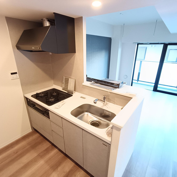 大和市西鶴間３丁目の賃貸マンションのキッチン