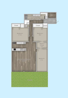 【間取り】 | 二子玉川宝ロイヤルハイツ