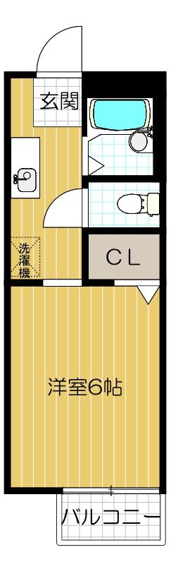 サウス柿木の間取り