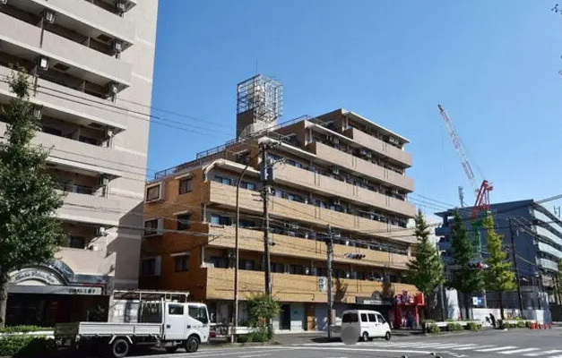 ライオンズマンション磯子第５の外観|根岸線　新杉田徒歩8分。京急線屏風浦駅徒歩１０分の立地通勤通学便利です。