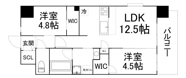 【間取り】 | スプランディッド城東関目