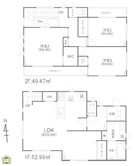 川口市里　中古一戸建て