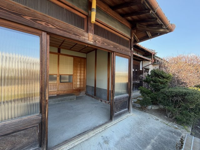 御所市東持田　中古戸建の外観|四季の移ろいを感じる趣ある日本家屋でリフォームを楽しみながらセカンドライフをスタートされませんか(^^)/