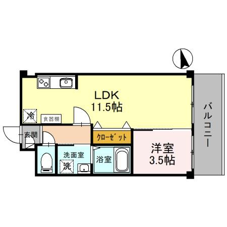 VillaIzumiChuoの間取り