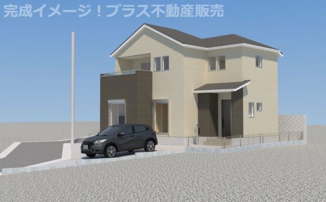 【外観】 | 福岡市南区若久5丁目5期　1号棟（全1棟）【仲介手数料無料・0円】 | 現地写真。プラス不動産販売なら、現場の全ての棟をまとめてご見学頂けます。