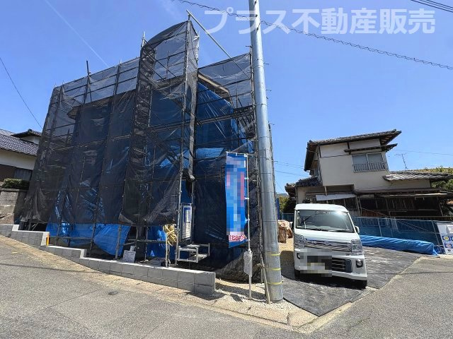 【外観】 | 福岡市南区若久5丁目5期　1号棟（全1棟）【仲介手数料無料・0円】 | 完成イメージの外観パースです。