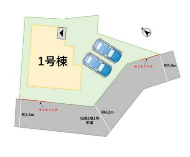 【区画図】 | 福岡市南区若久5丁目5期　1号棟（全1棟）【仲介手数料無料・0円】 | 区画図です。1号棟